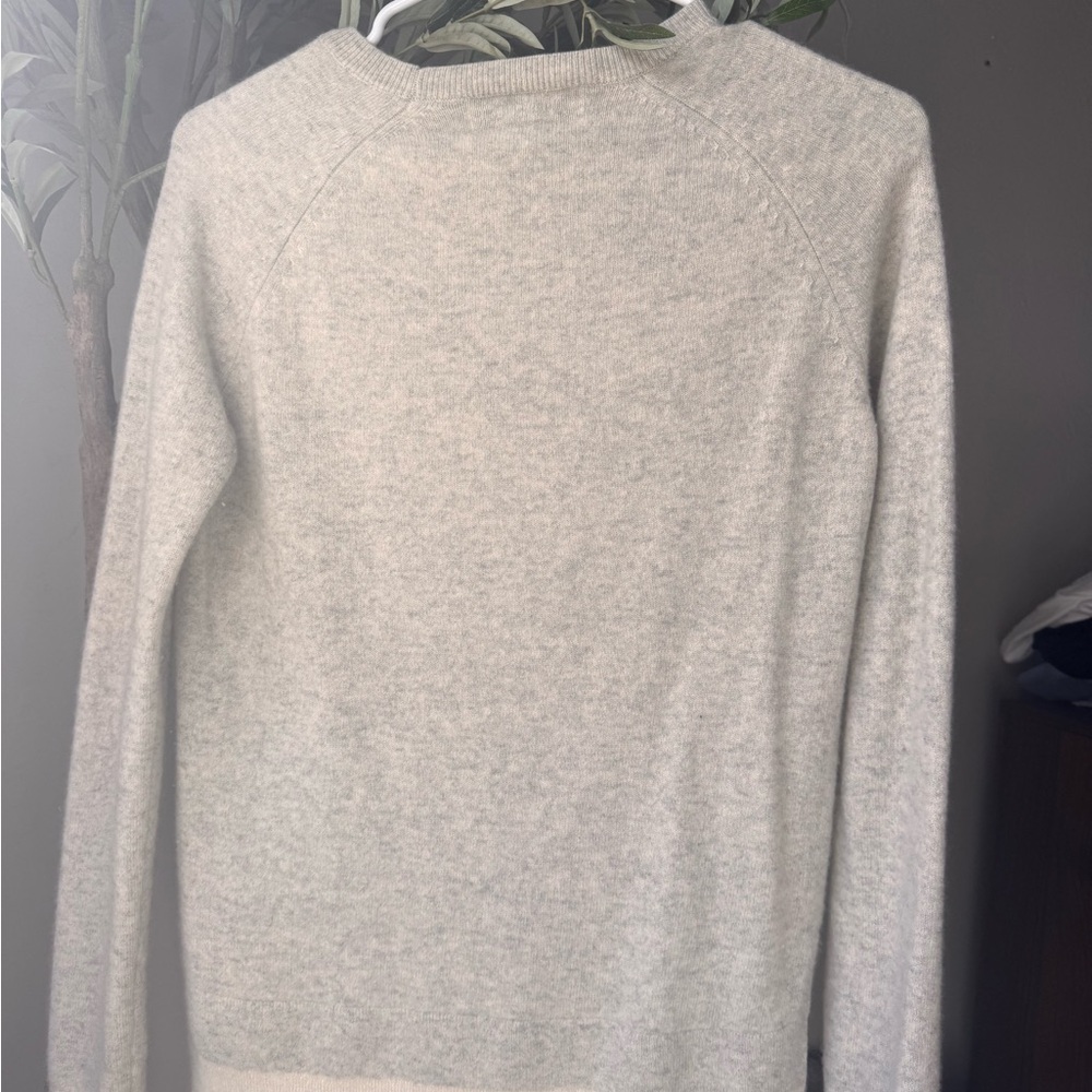 Derek Lam 10 Crosby - Women's Gray Cashmere Sweater - Picture 12 of 12